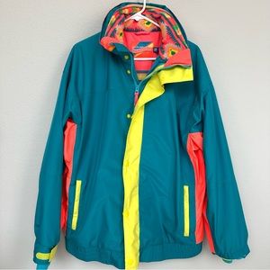 Chubbies Men’s Retro Vintage Look 2 in 1 Zip Out Fleece Jacket XL